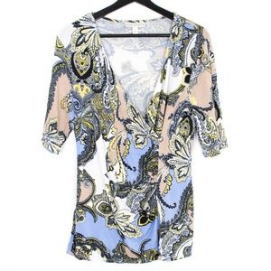 Dana Buchman Tops - Dana Buchman Multi Color Floral Blouse Large AG Dana Buchman Tops - Dana Buchman Multi Color Floral Blouse Large AG
